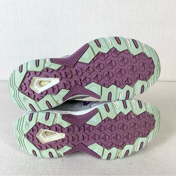 New Balance Women's 510 V4 Light Gray/Purple All Terrain Athletic Shoes - Size 8 - Picture 8 of 14